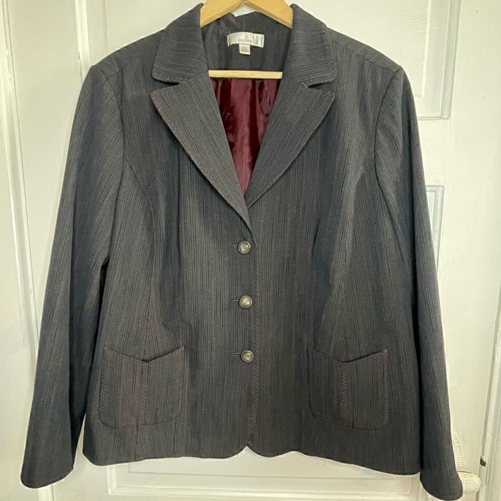 Caslon Blazer w/ Pearl Glazed Buttons